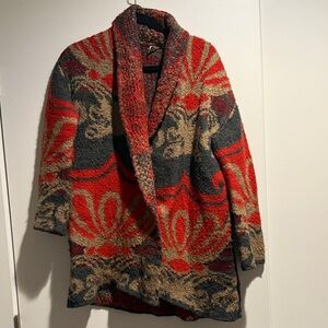 Free People Shawl Collar Sweater